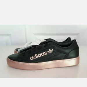 Adidas Black and Rose Gold Casual Shoes